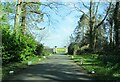 Access  driveway  from  Doxford  Hall  hotel  to  main  gate