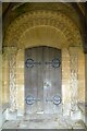 Door arch to Latton Church