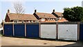 Lock up garages in Coronation Gardens, Battle