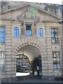 Entrance to the old Drill Hall