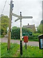 Direction Sign ? Signpost on Millington Lane, Booth Bank