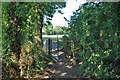 Gate on footpath 575 Horley, 2010