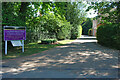 Entrance, Langshott Manor Hotel, 2010