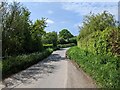 Lane at Talewater, looking west