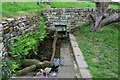 SK3092 : Tun Gate Well and Washing Trough by Dave Pickersgill