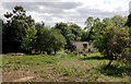 Derelict building seen from Heckmondwike cemetery