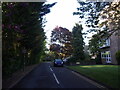 Looking south-east in Buckingham Close