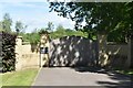 Gates to Birch Grove House