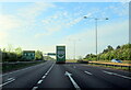 A14 Eastbound, at junction for A509