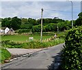 Junction in Stanton, Monmouthshire