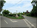 Seething war memorial at junction of School Road and Seething Street