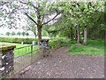 Path by Braco New Cemetery