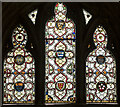 SE6132 : Selby Abbey, St Nicholas chapel window by Julian P Guffogg