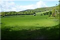 SO7739 : Farmland at Little Malvern by Philip Halling