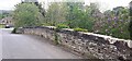 Eastern parapet of Church Brough Bridge