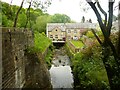 Houses on the site of Firth House Mills, Barkisland