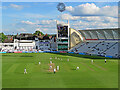 SK5838 : Trent Bridge Cricket Ground: evening sunlight by John Sutton