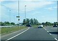 A6 The Branston Way at Ridge Road roundabout