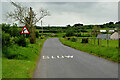 Slow markings along Drumduff Road