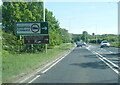 A6 nears Chapel End Road