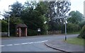 Westerfield Road at the junction of Lower Road