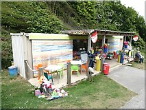 TA1476 : The Beach Cafe at Reighton Sands by Oliver Dixon