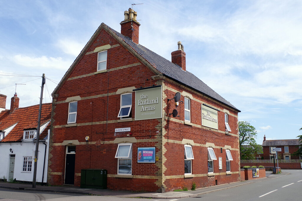 The Rutland Arms, Bottesford © Stephen McKay :: Geograph Britain and ...