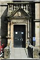 NS7993 : Doorway to Sheriff Court by Richard Sutcliffe