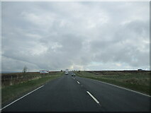 SE8596 : Approaching  junction  for  RAF  Fylingdales  on  A169 by Martin Dawes