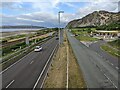 A55 Eastbound at Dwygyfylchi