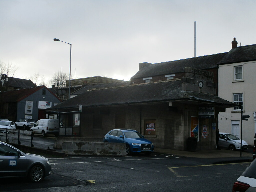 Old bus station at Hexham © Dylan Chester :: Geograph Britain and Ireland