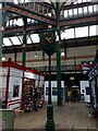 Clock in Kirkgate Market, Leeds