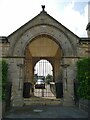 Former hospital entrance, Newall Carr Road, Otley