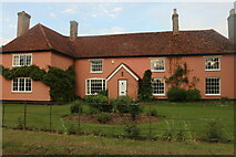 TM0038 : Large cottage on Stoke Road between Polstead and Layham by David Howard