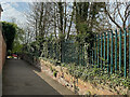 SP3065 : Footpath to Warwick New Road from Rugby Road, Royal Leamington Spa by Robin Stott