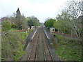 Wythall Station platforms and waiting rooms