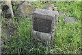 Wartime air crash memorial near Highashes Lane