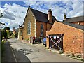 Jubilee bunting by the Wesleyan chapel