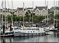 J5082 : Barge 'Molly' at Bangor by Rossographer
