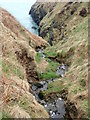 SM9140 : Stream descending to Aber Morgan by Eirian Evans
