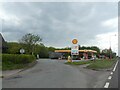 SK1512 : Shell filling station by northbound A38 at Fradley South by David Smith