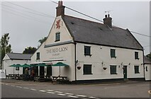 SP6775 : The Red Lion, Thornby by David Howard