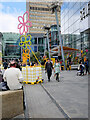 SJ8398 : Manchester Flower Show, Exchange Square by David Dixon