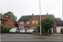 SK5418 : Houses on Leicester Road, Loughborough by David Howard