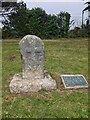 SW6439 : Old Wayside Cross in Camborne churchyard by L Nott