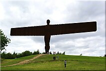 NZ2657 : Angel of the North by Kevin Waterhouse