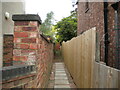 Alleyway off Mill Road, Wellingborough