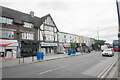 TQ1275 : Row of shops on Bath Road by Bill Boaden