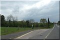 Bus stop on A52 west of Mackworth housing estates