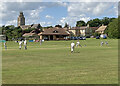 Sutton Cricket Club: the first ball of the match